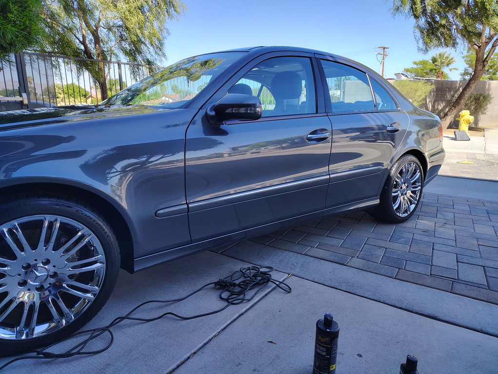 Ceramic coating detail work